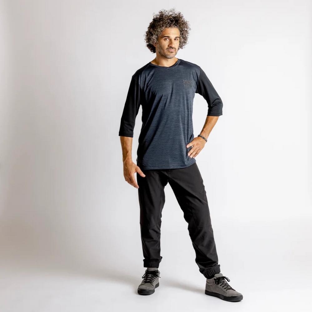 IXS Sports Division iXS Carve Pants XXL black - atmungsaktive Bikehose mit vollem Bein