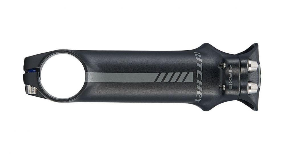 Ritchey Comp 4-Axis 44 Vorbau 110 mm, 31,8 mm Klemmung, 6° Winkel, 44 mm breite Frontplatte, Aluminium 6061, schwarz-matt