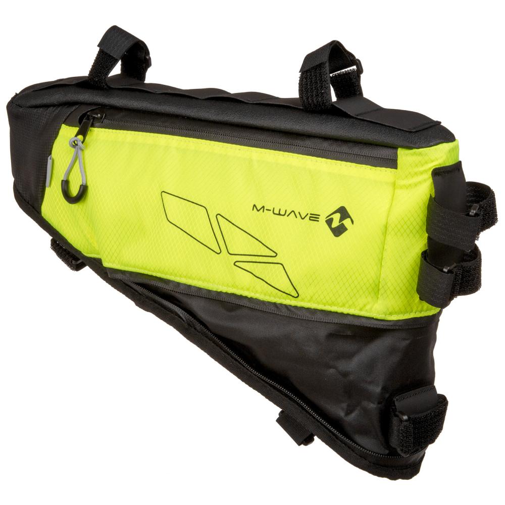 M-Wave Bikepacking Rahmentasche neongelb Volumen 4,2 Liter
