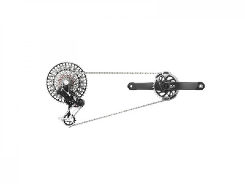 SRAM Kit XX AXS Eagle Transmission 165mm Powermeter - Highend 1x12 MTB-Schaltgruppe