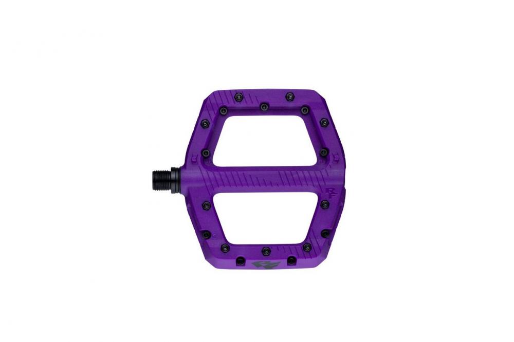 Race Face Chester Large Plattform-Pedal, purple lila - griffiges MTB-Pedal der aktuellen Generation