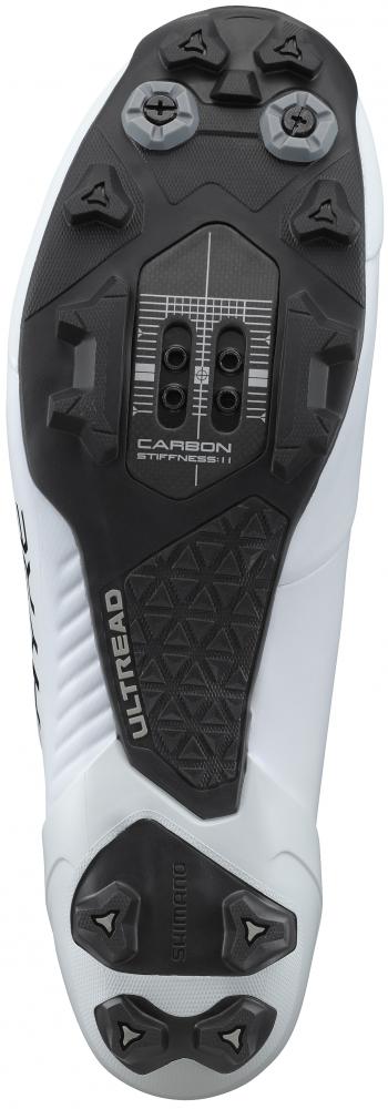 SHIMANO Fahrradschuhe XC903W Damen MTB SPD Größe 41 Weiß - leichte Rennschuhe für Cross Country