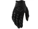 100% Airmatic Gloves L Black/Charcoal - robuster MTB-Handschuh mit Top-Komfort