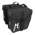 Haberland Doppeltasche 25l Basic M 3.0 schwarz - praktische Gepäckträgertasche mit klappbarem Volumen