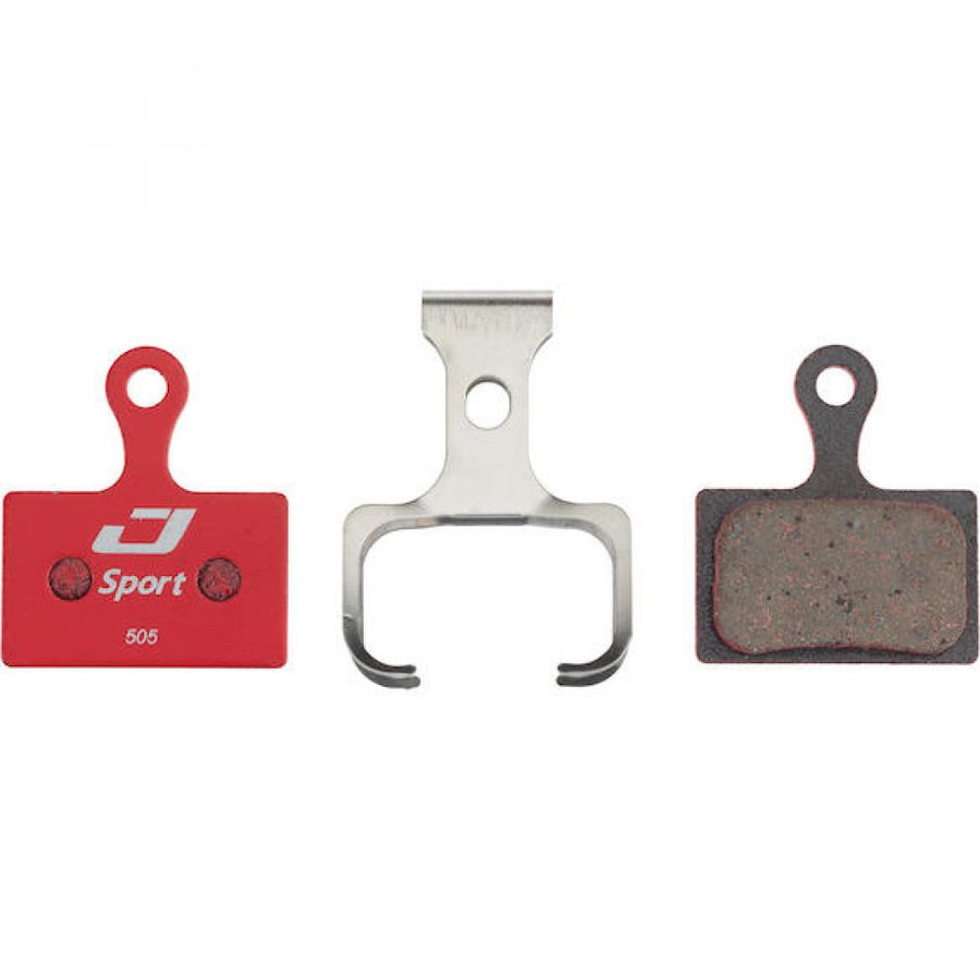Jagwire Bremsbeläge Disc Sport Semi-Metallic für Shimano/Tektro - Zuverlässige Mountain-Bike Bremsleistung