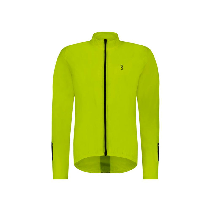 BBB Cycling BaseShield BBW-148 Fahrradjacke M neon gelb - ultraleichter Wind- & Regenschutz
