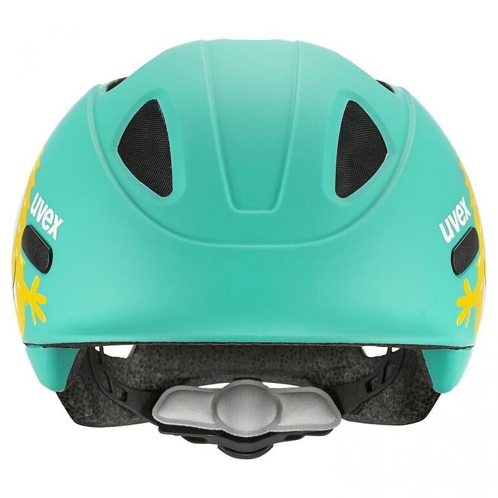 uvex OYO Style Kinder-Fahrradhelm Monster Lagoon matt 50-54 cm - Leichter Helm mit integriertem Schläfen- und Stirnschutz (uvex xTRA Shield), individuell anpassbar (uvex IAS System), 10 Belüftungsöffnungen
