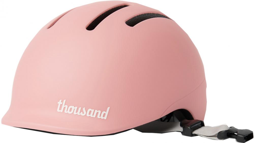 Thousand Kinderfahrradhelm Toddler Plush Pink XXS 45-49cm - Unisize, leicht, Belüftung, Magnetverschluss, Sicherheitszertifiziert