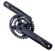 FSA Kurbelgarnitur Comet Modular Megaexo 2x 175 mm Schwarz - steife MTB-Kurbel in moderner Ausführung