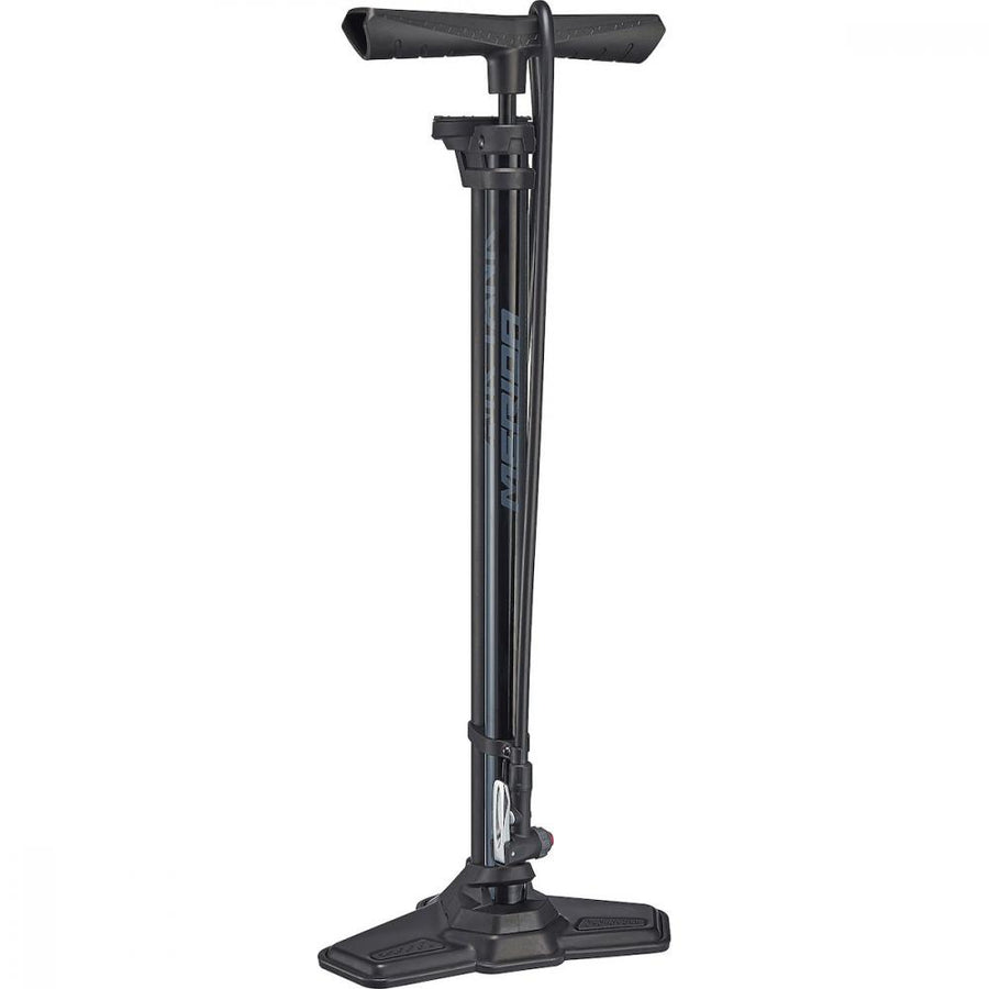 Merida Standpumpe Tubeless Air Tank 69 cm Schwarz - Druckkammer bis 18 Bar