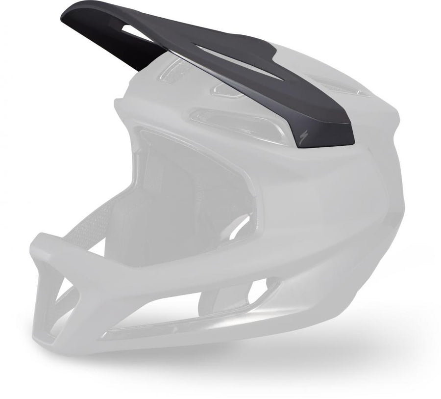 Specialized VISOR GAMBIT BLK S BLACK S - leichter Visor für optimale Sicht - Visier