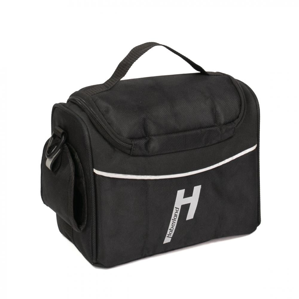 Haberland Lenkertasche 5l Siebensachen schwarz - praktische Lenkertasche mit KLICKfix