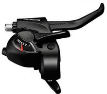 SHIMANO Schalt-/Bremshebel ST-EF41 7-fach Rechts 2 Finger - 7-fach, Schwarz