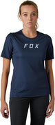 FOX Ranger Moth Damen MTB-Trikot S - Midnight mit TruDri