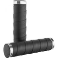 Procraft Lenkergriff Retro II 129 mm Schwarz/Silber - stilvoller Retro-Komfort fürs Fahrrad