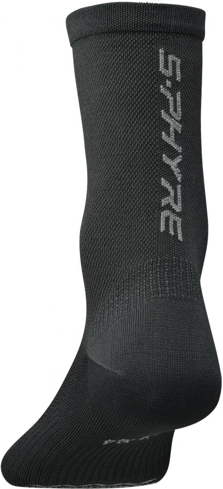 SHIMANO S-PHYRE SOCKS BLACK S BLACK - leistungsstarke Radsocken für optimale Performance