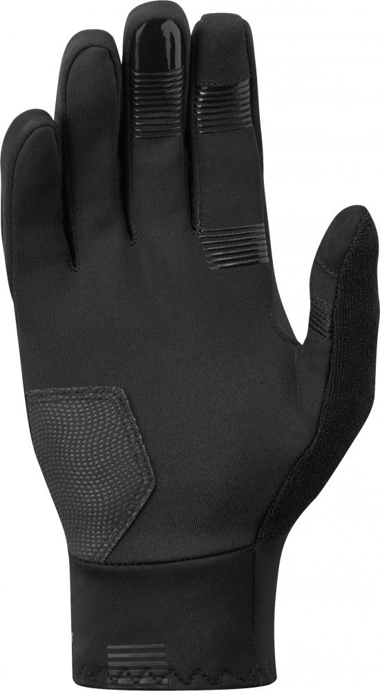 SHIMANO Winßlex Race Gloves, Black, M Handschuhe - winddichte GORE-TEX INFINIUM Radhandschuhe