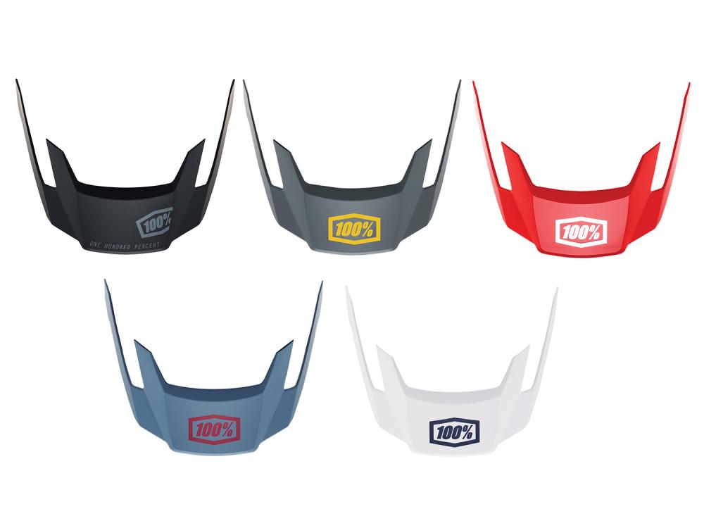 100% Altec 2019 V1 replacement visor nos black - Ersatzvisier für Altec Helme vor 2020