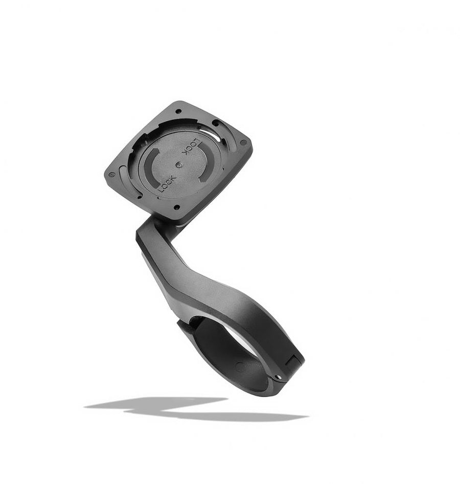 Bosch Halter Intuvia 100 für 35,0 mm Lenker, stabile schwarze Lenkerhalterung für E-Bike-Displays.