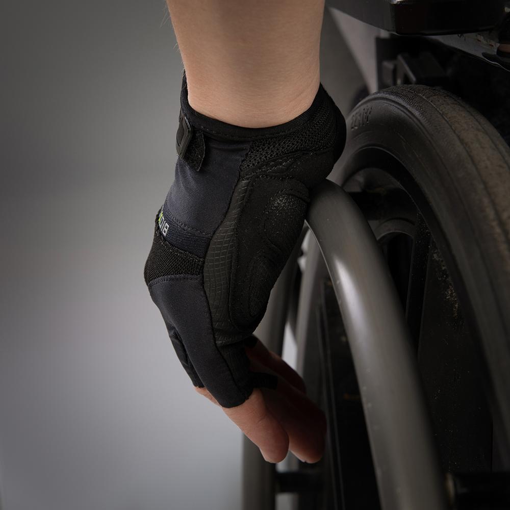 CHIBA BioXCell - Radhandschuhe kurz, schwarz, S, Gelpolster & BioXCell-Protektionssystem