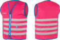 Wowow Sicherheitsweste Fun Jacket für Kinder Größe L 140-146 pink