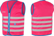 Wowow Sicherheitsweste Fun Jacket für Kinder Größe L 140-146 pink