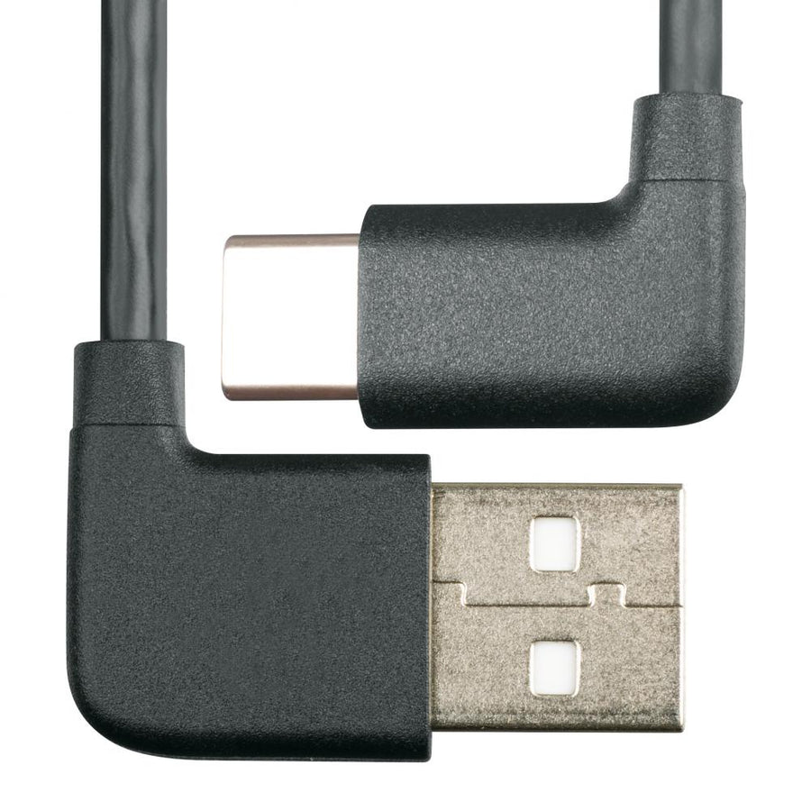 MonkeyLink ML-ChargingCable USB-C zu USB-C 30 cm, schwarz, mit LED-Ladeanzeige, kompatibel mit ML-PowerSupply, schnelles Laden für E-Bike Akkus, robustes Design