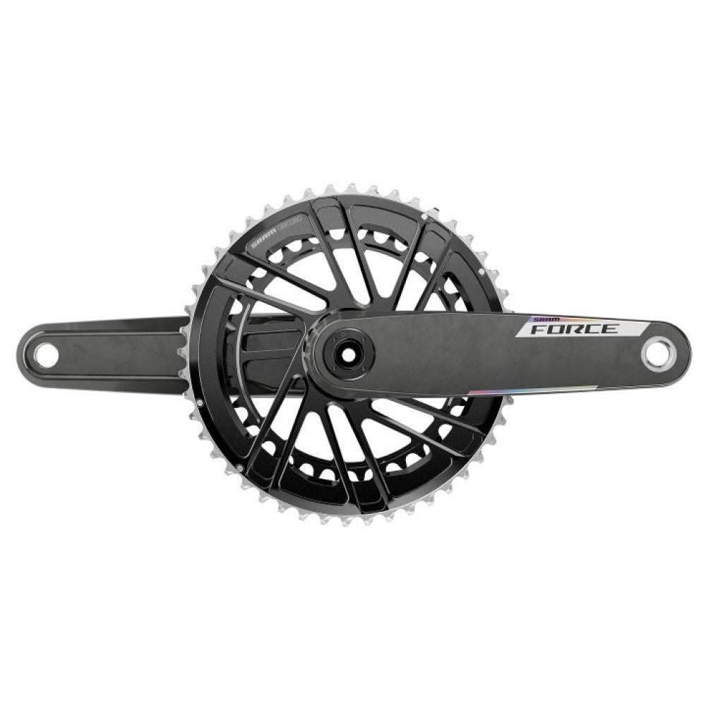 SRAM Force E1 Kurbelgarnitur 160 mm 48-35T - leichte, steife 2-fach Rennradkurbel