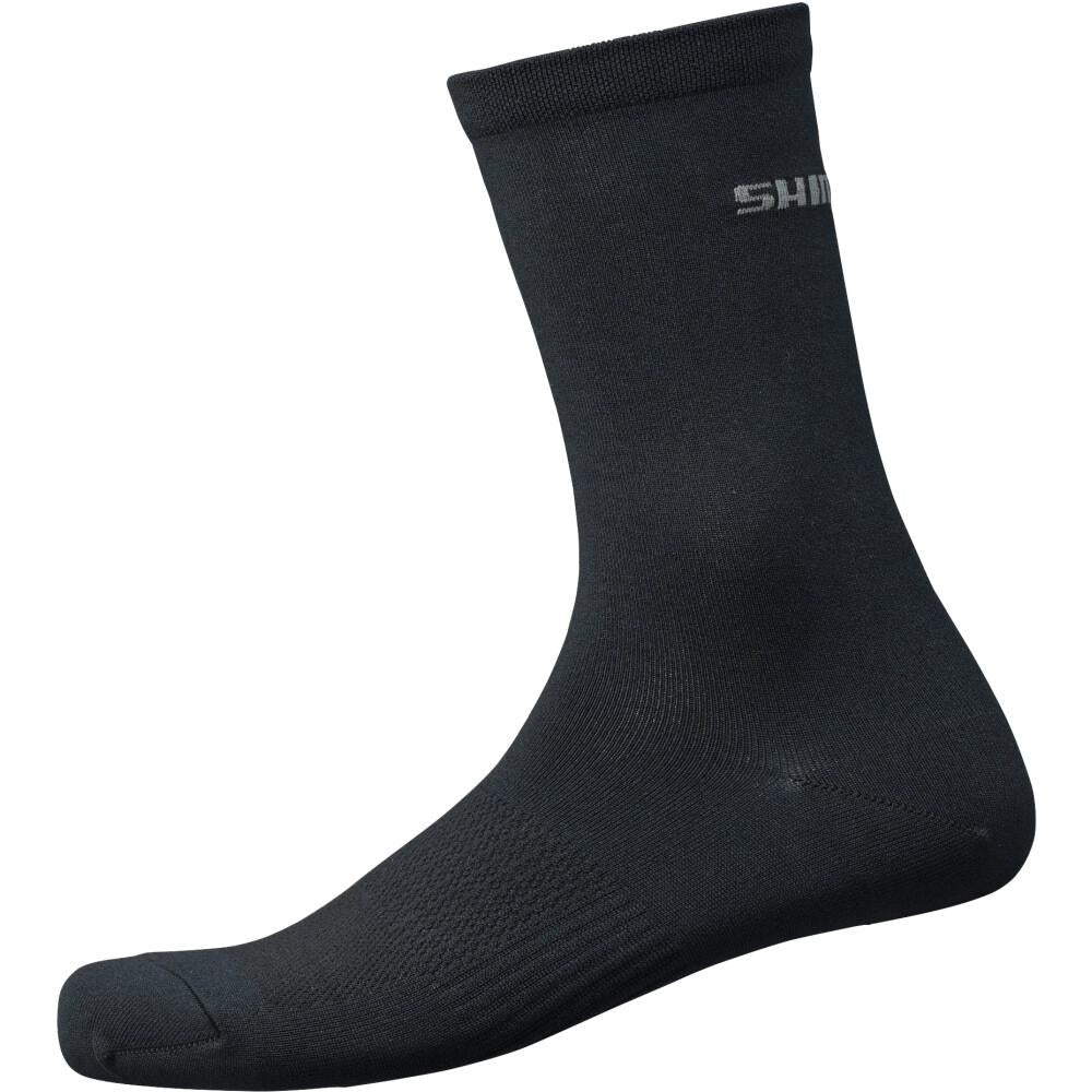 SHIMANO PERFORMANCE SOCKS BLACK Größe S/M BLACK - atmungsaktive Radsocken aktuelle Generation