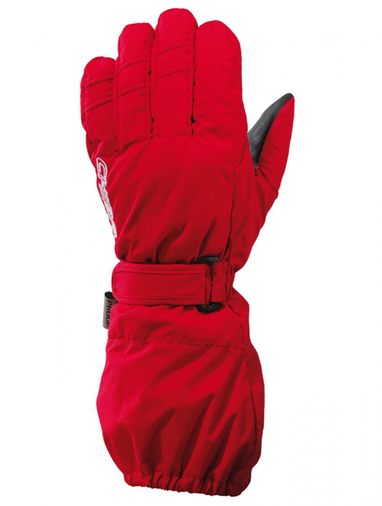 CHIBA Kids Allround Finger - Kinder-Winterhandschuhe, wasserdicht, atmungsaktiv, rot, Größe 5