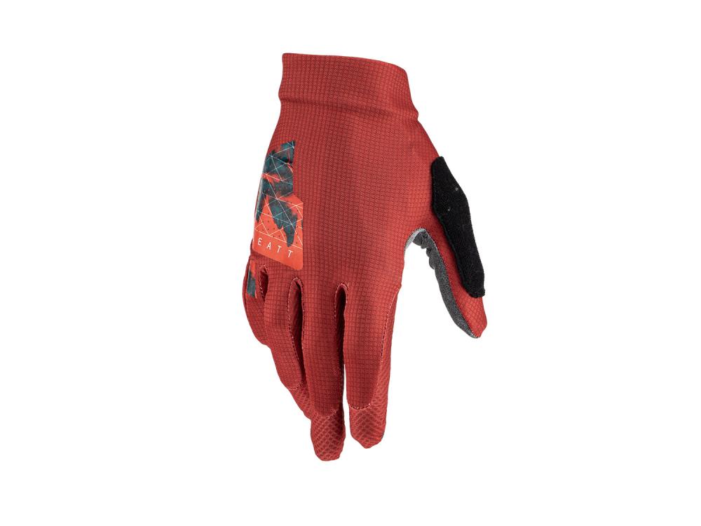 Leatt Glove MTB 1.0 Padded Palm, Lava - 2023, S