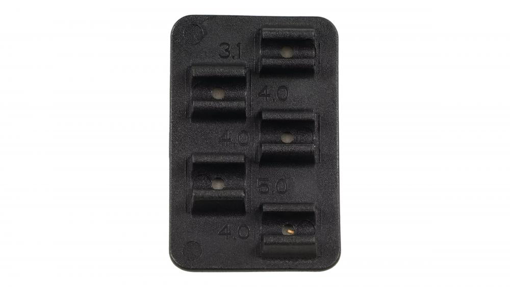 CABLE CBG CABLE CHANNEL - LEVO 4 DOWNTUBE INTERNAL CABLE CHANNEL 5-CABLES W/ ADHESIVE BACKING (1 PCS.) - Adapter