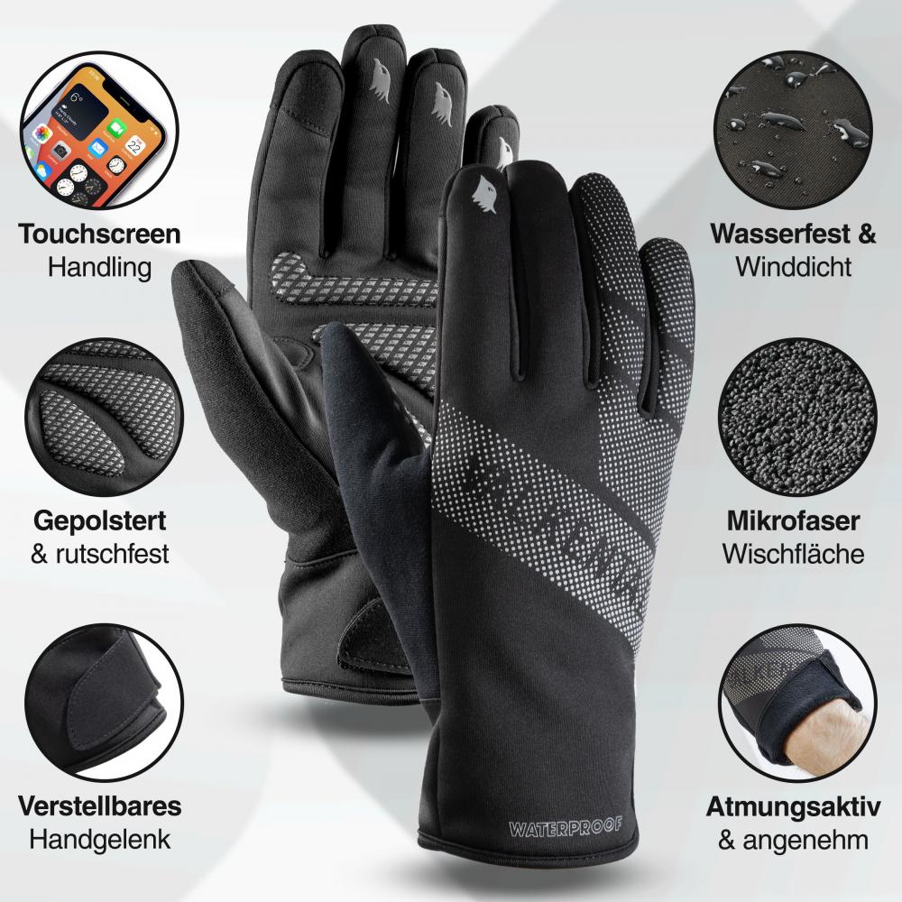Valkental Handschuh GloRider V2 Ultra Gr. XL Schwarz