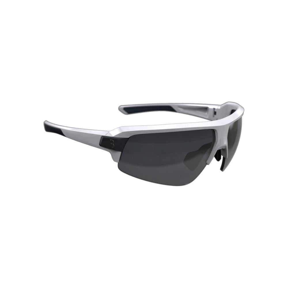 BBB Cycling BBB Sportbrille Impulse weiß glanz Einheitsgröße weis - magnetischer Glaswechsel