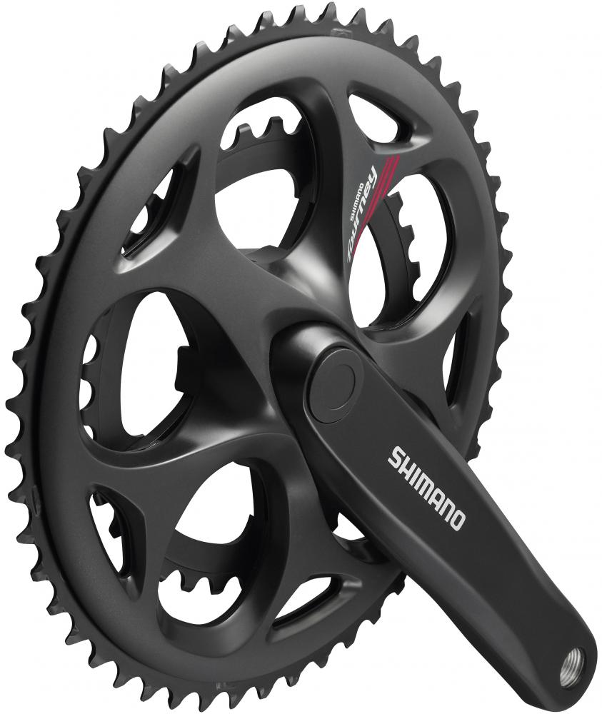 SHIMANO Kurbelgarnitur TOURNEY FC-A070 - 7-fach, 8-fach, 170 mm, 50-34 Zähne, 34 Zähne