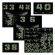 FOX FOX Decal 2021 AM Custom, Pistachio AC - individuelles Gabel- & Dämpfer-Dekor
