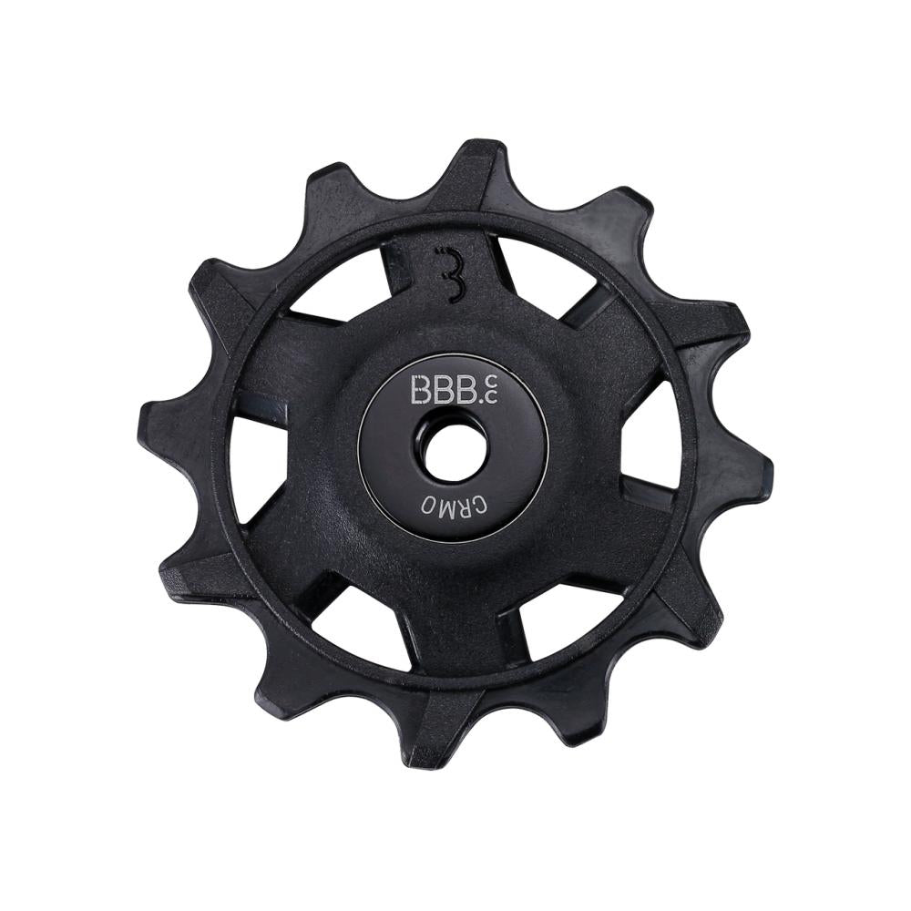BBB Cycling derailleur pulleys RollerBoys 12T-12T 12Z schwarz - leiser & präziser Schaltlauf