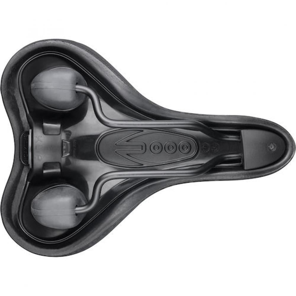Selle San Marco Sattel Trekking Gel 196 x 265 mm Schwarz - komfortabler Trekking-Sattel
