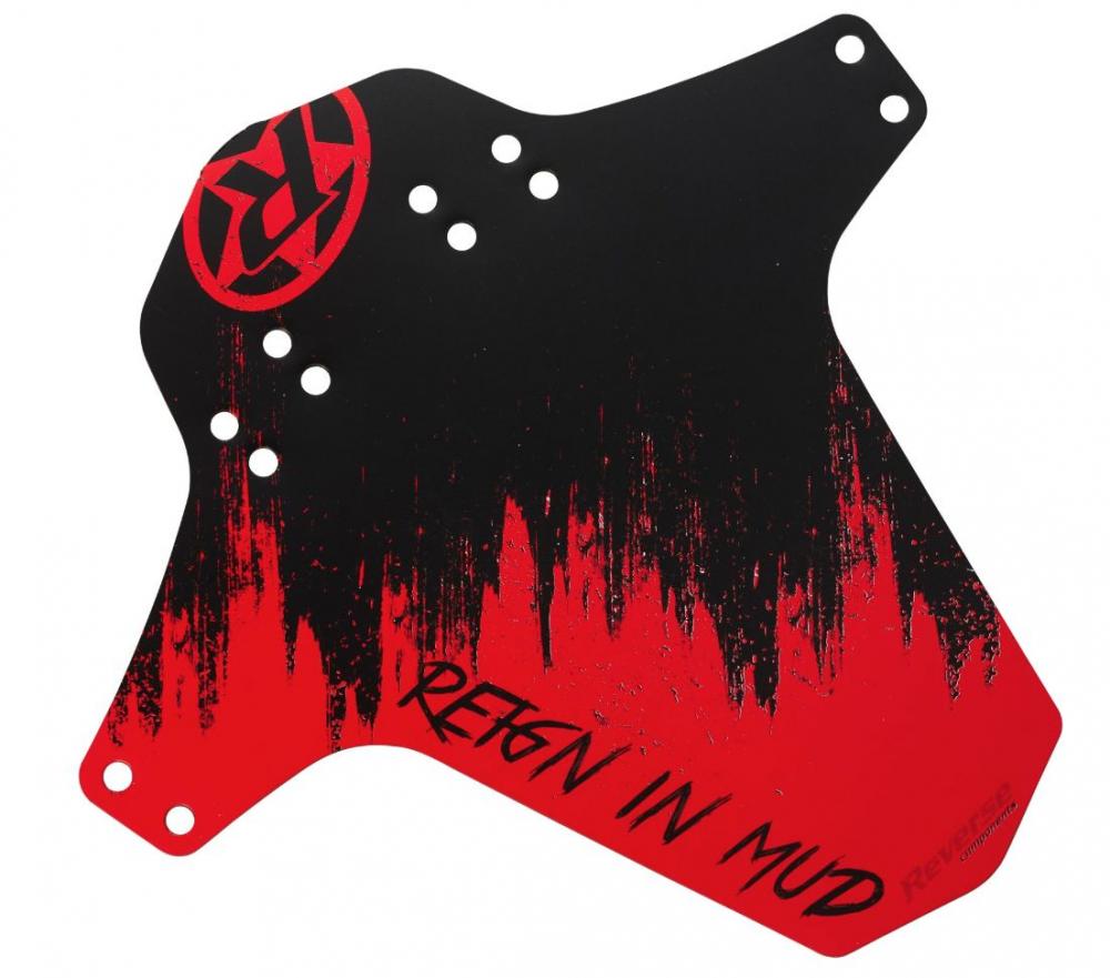 Reverse Schutzblech Mudfender MTB Reign in Mud Vorder-u.Hinterradmontage schwarz rot
