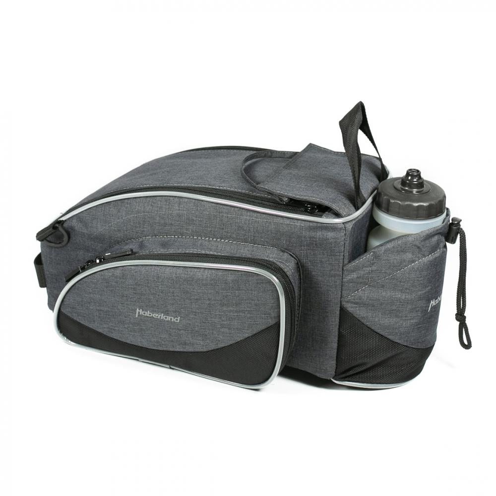Haberland Gepäckträgeraufsatztasche Flexibag XL beige - flexible 20-Liter-Radtasche