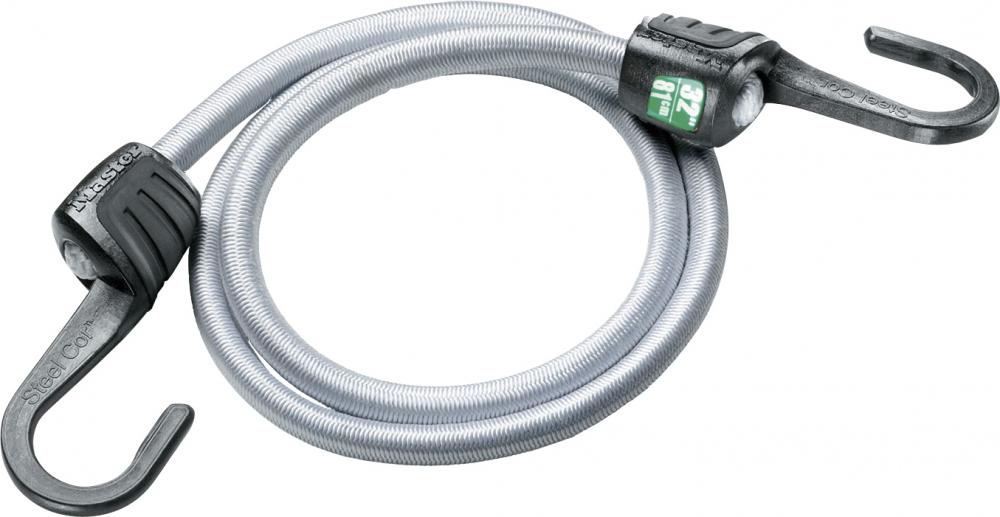 Master Lock Spanngummi Steelcor Silber 800 mm - extrem robustes Befestigungsgummi