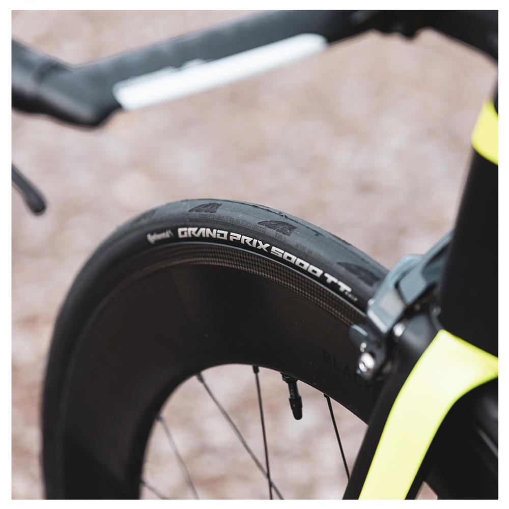 Continental Rennradreifen Grand Prix 5000 TT 28 x 1.10 28-622 TLR faltbar schwarz - aerodynamischer Faltreifen