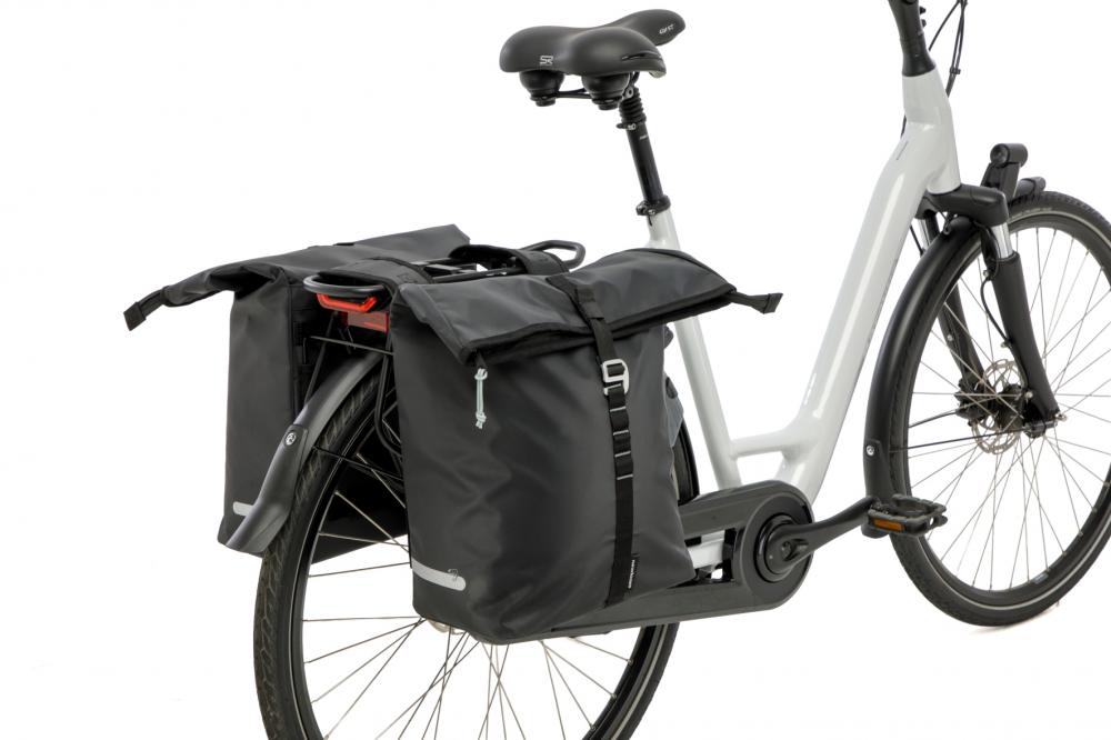 New Looxs Doppelpacktasche Cantos Double - robuste, wasserabweisende Gepäckträgerlösung