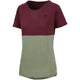 IXS Sports Division iXS Flow Girls Mountain Tech Tee KL Raisin/Olive - atmungsaktives MTB-Shirt