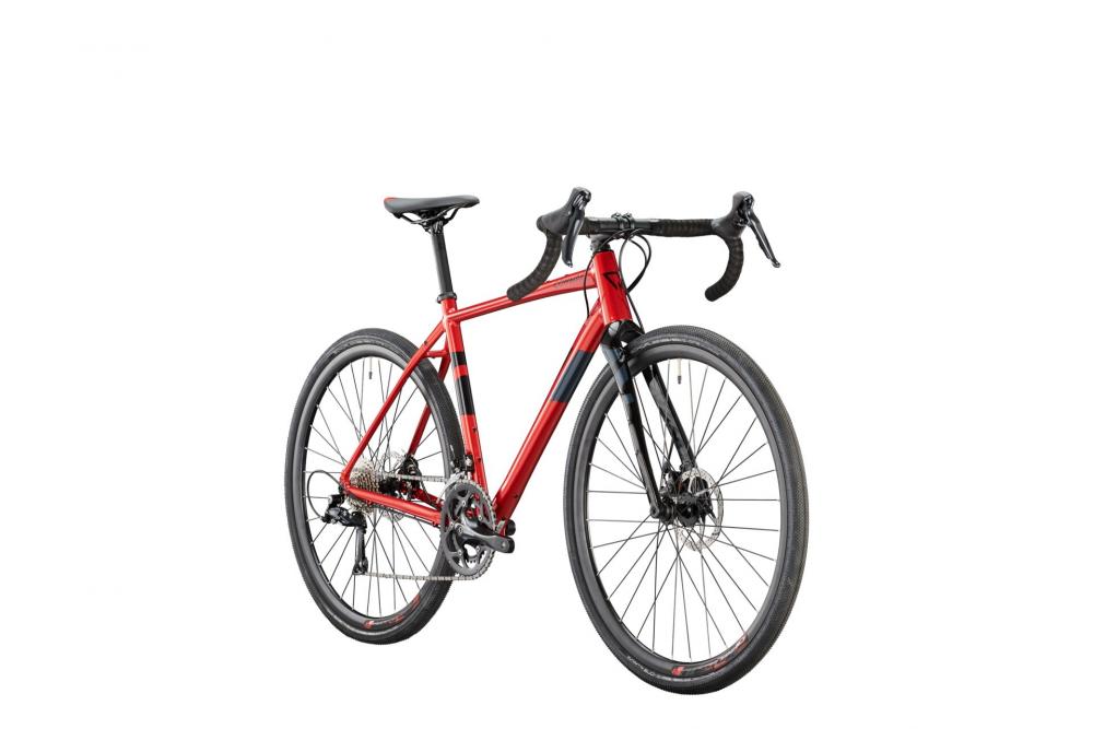 CONWAY Gravel GRV 3.0, Diamant, 28", red metallic / black metallic, 18-Gang SHIMANO "Sora" , 53 cm / L