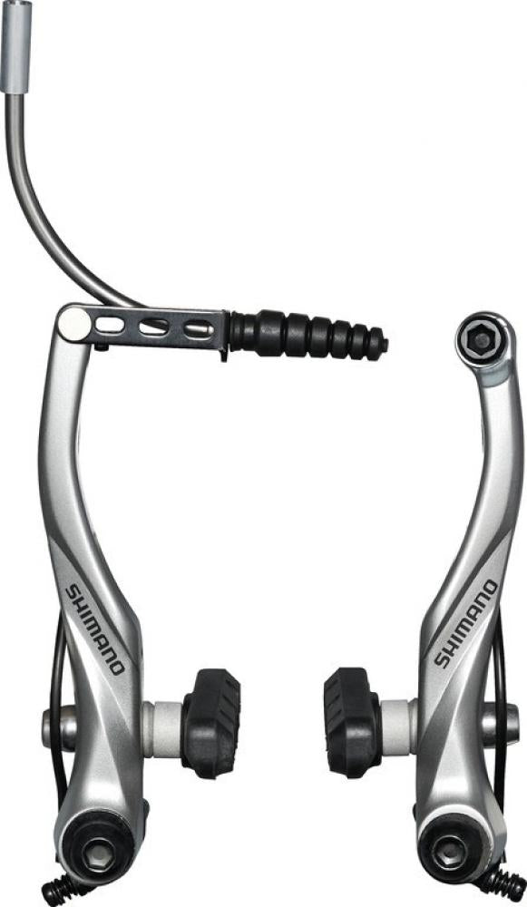 V-Brake Shimano BR-T4000 Hinterrad silber - kraftvolle Trekking- und MTB-Felgenbremse