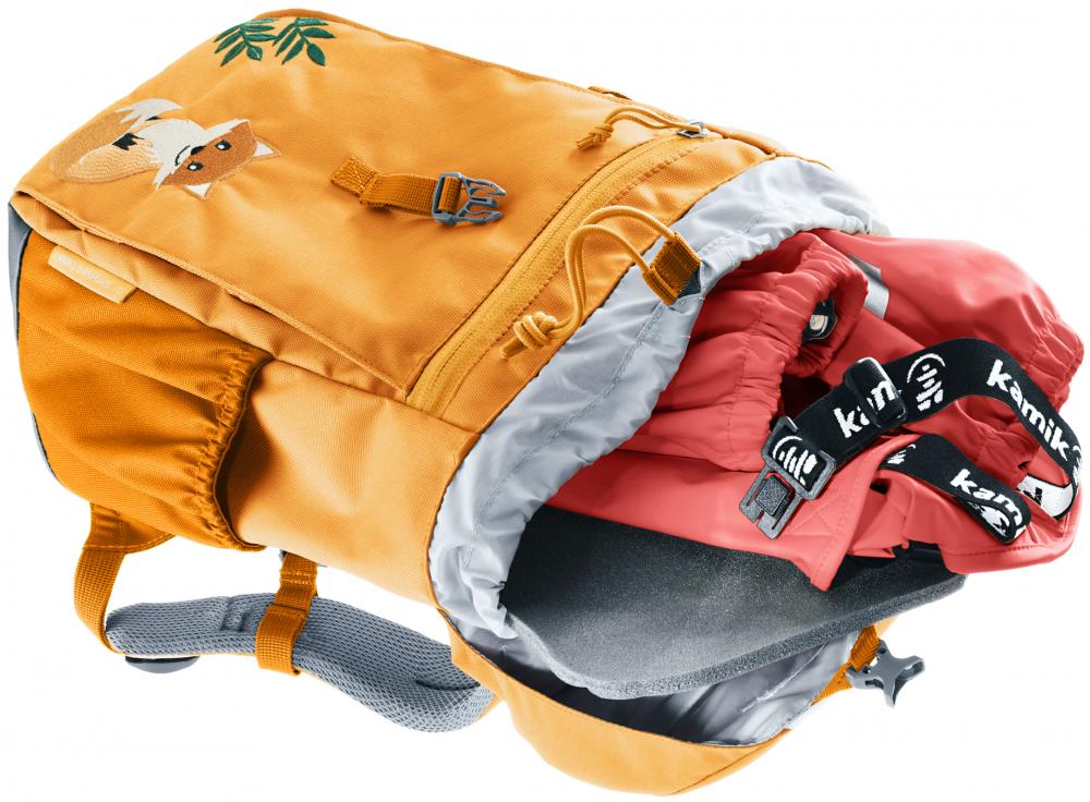 Deuter Walßuchs 10 Kinderrucksack - 10 Liter Kindergarten-Rucksack, Orange, leicht & ergonomisch