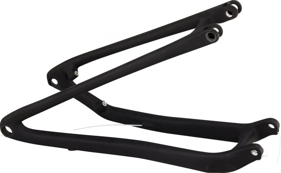CHS MY21 SJ Carbon Hinterbau 12x148mm für S5-S6 - Satin Black/White - Rahmenadapter